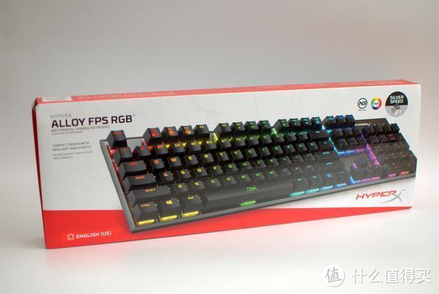 游戏能手 HyperX Alloy FPS RGB阿洛伊电竞游戏机械键盘带你飞