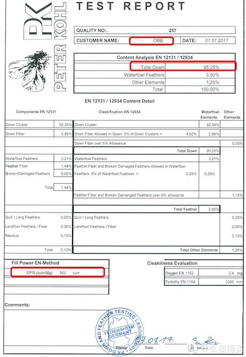 博登的德国质检报告，怕我整不明白，还甩一个国内的报告