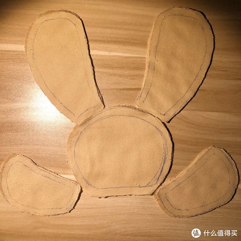 手工制作兔兔安抚巾