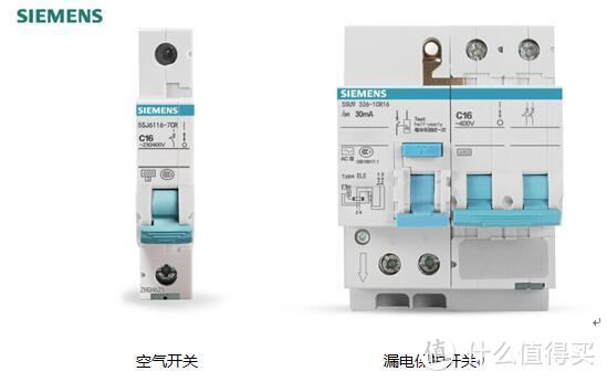 左边是空气开关，右边是漏保开关哦！