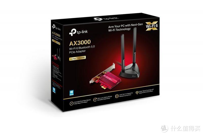 支持WiFi 6、市场同级一半价格：TP-Link 普联 发布 Archer AX3000 无线网卡