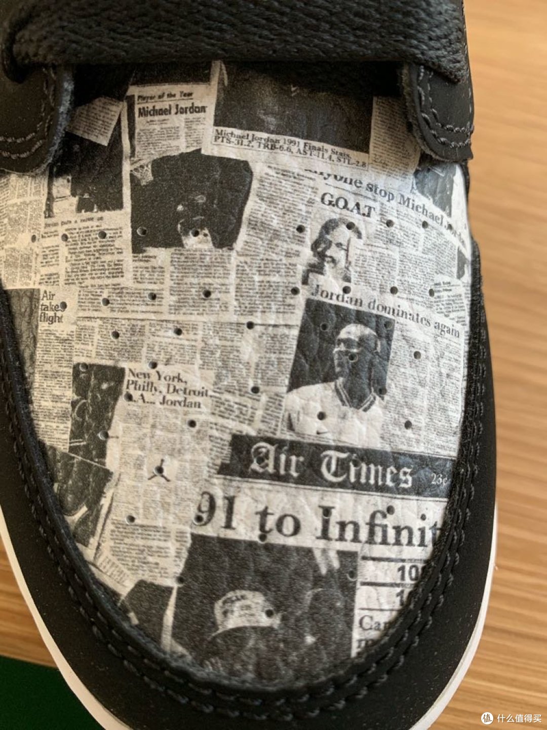 aj1 mid gs款 报纸开箱