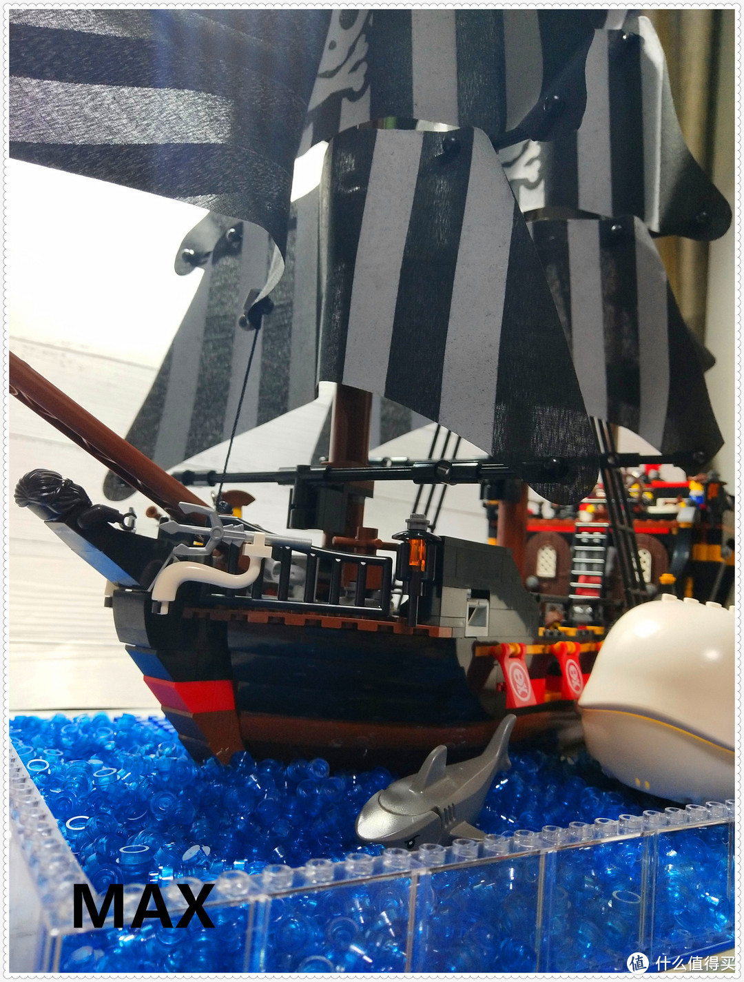 虚测评篇三虚测评哲高积木ql1801海盗船之骷髅冒险号