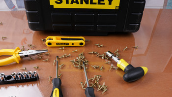 家装工具不能少：STANLEY 史丹利 45件套工具套装试用体验