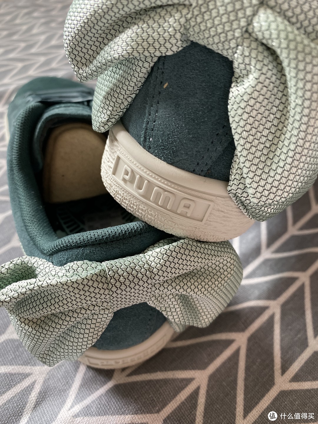 Puma Bow Hexamesh蝴蝶结板鞋