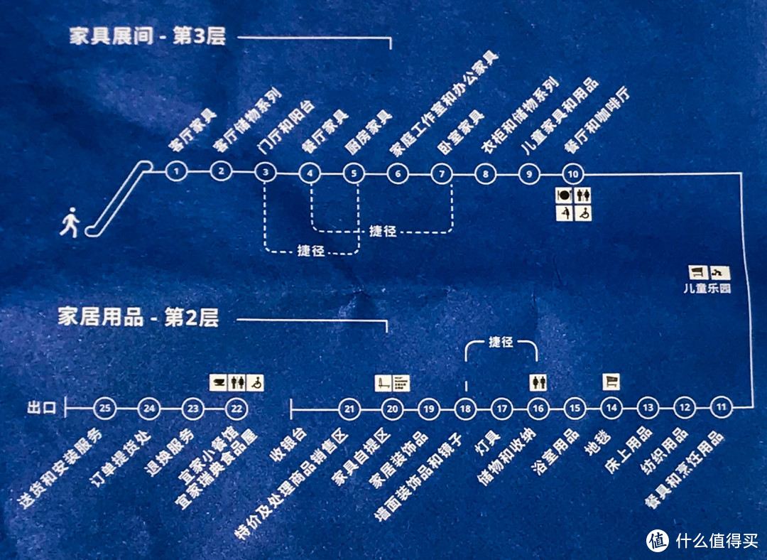 贵阳宜家的商场导购图