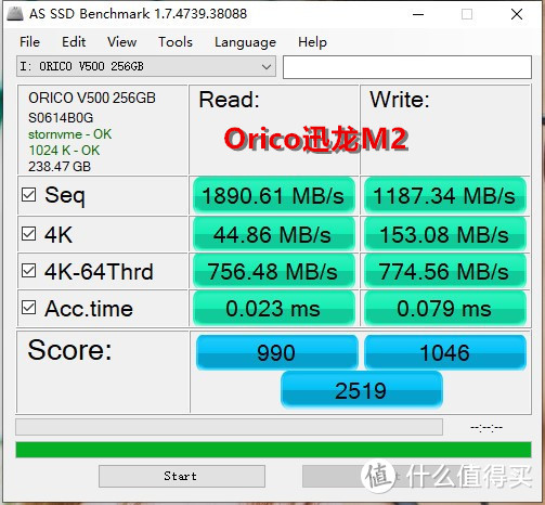 每GB只要1.0281元，速度和性价比它都给你！体验Orico迅龙M2 NVMe固态硬盘