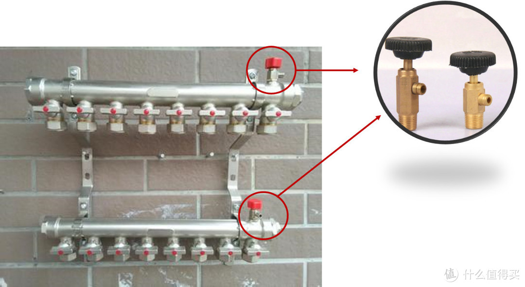 供暖季必备技能：教你给分水器排气，温度瞬间提高5℃！