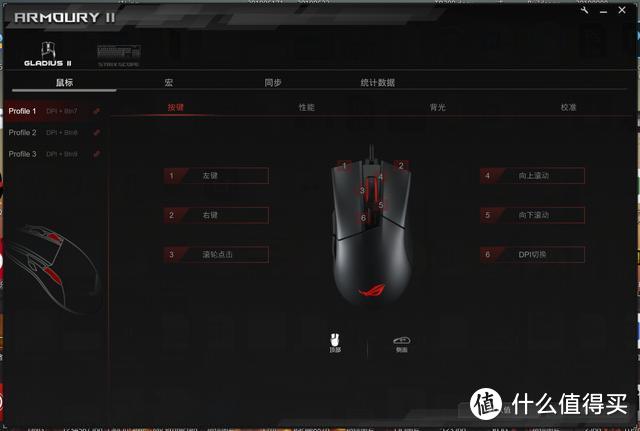 听我的，ROG整一套——ROG Gladius II  12000DPI版游戏鼠标