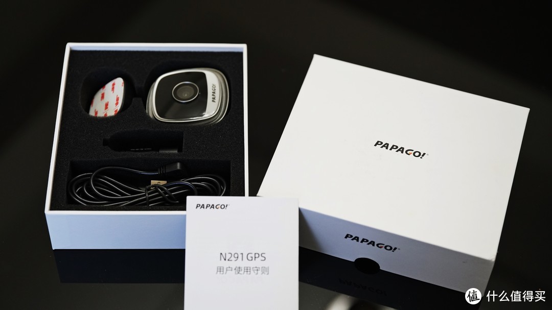 夜视王者，全新外型—PAPAGO N291 GPS行车记录仪开箱评测