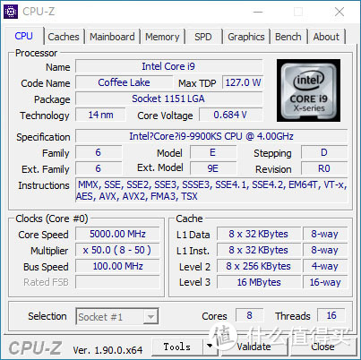 【茶茶】别超了，再超人要傻了。INTEL I9 9900KS测试报告