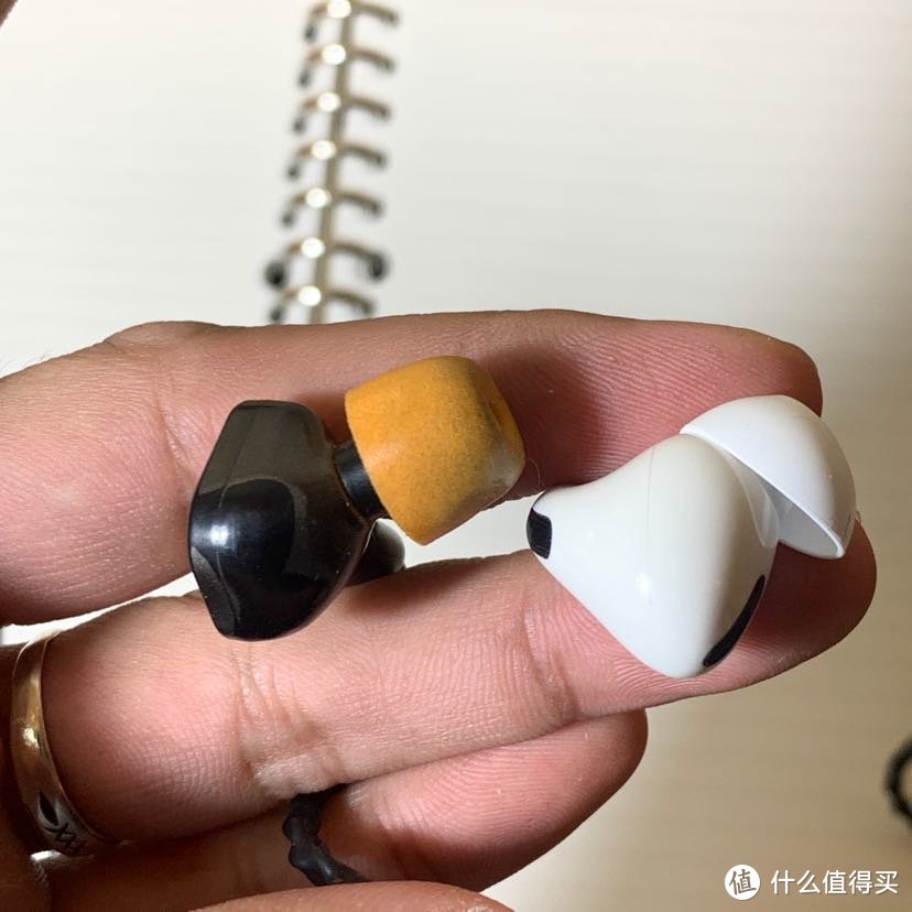 Ie80就是因为会硌到我的耳廓，所以被我给打磨了，airpods pro真不敢动手啊