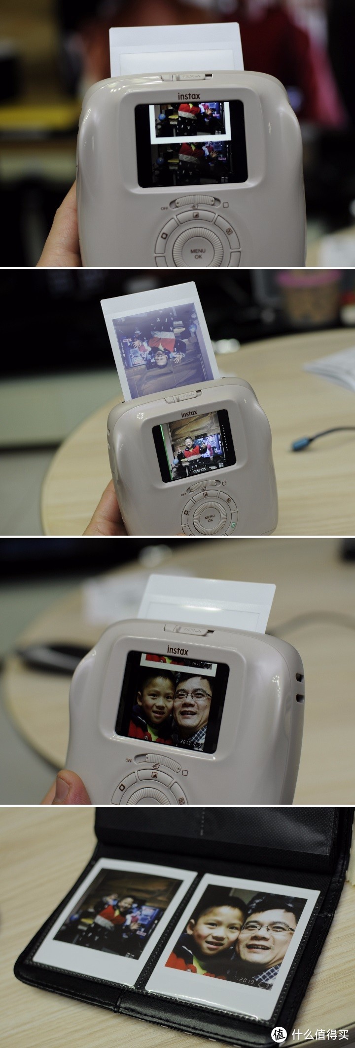 富士拍立得SQ20相机，即拍即打印很方便