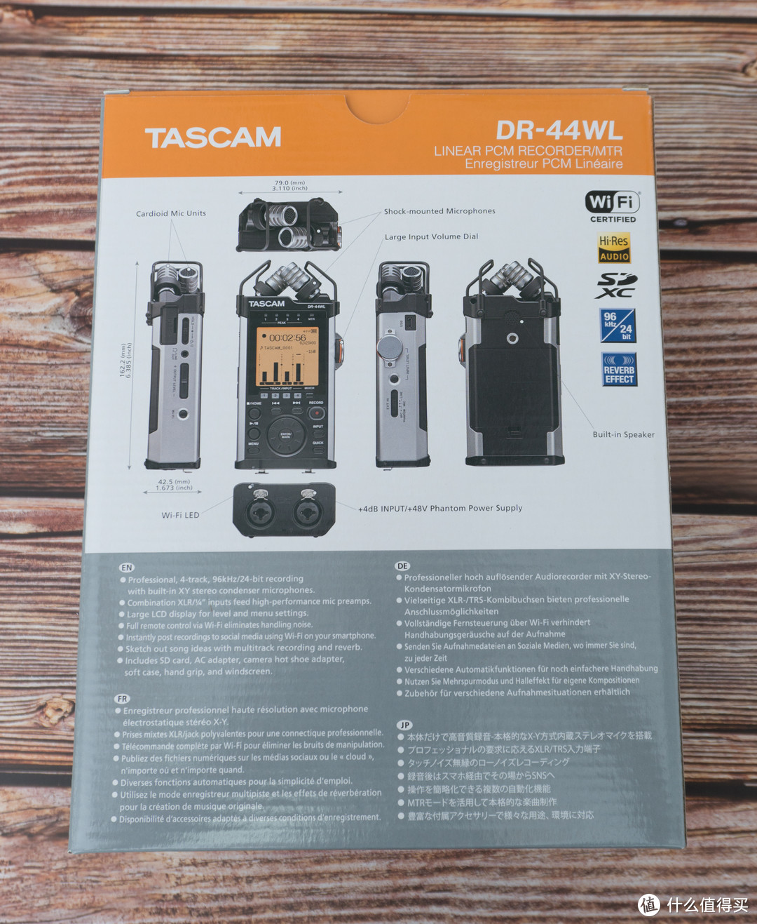 卖了5D2买了这货-Tascam Dr44WL开箱