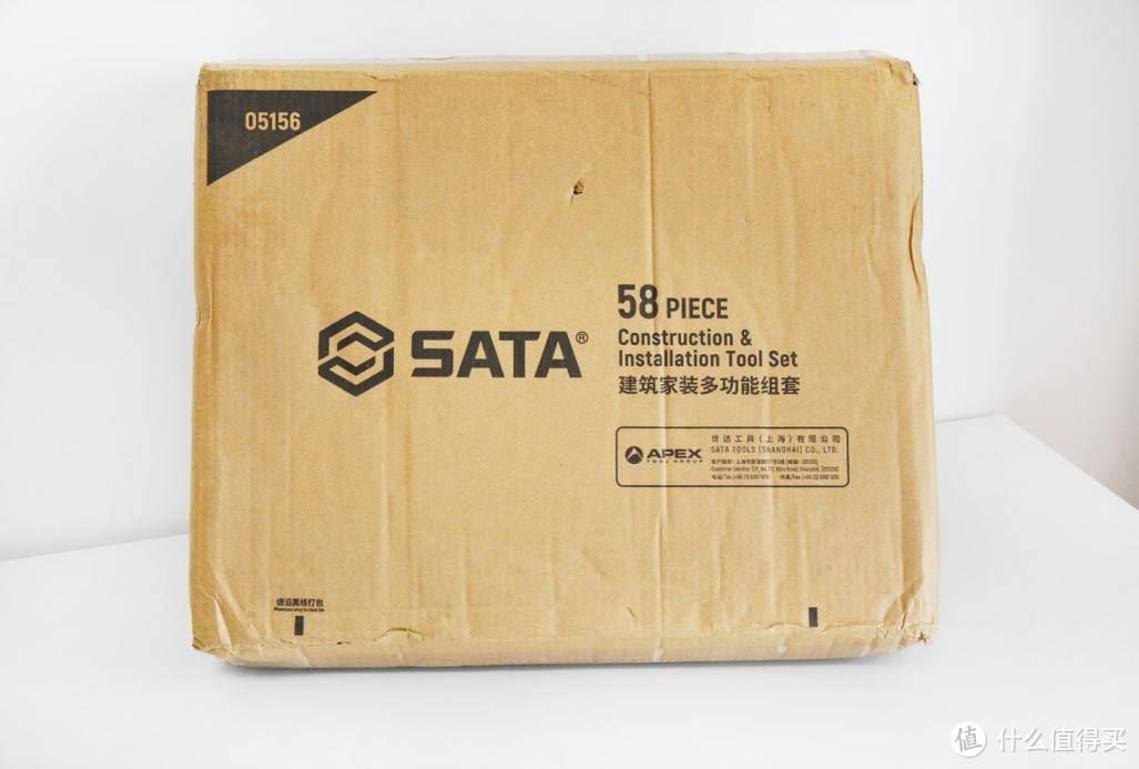 一套工具全搞定，SATA世达58件套上手体验