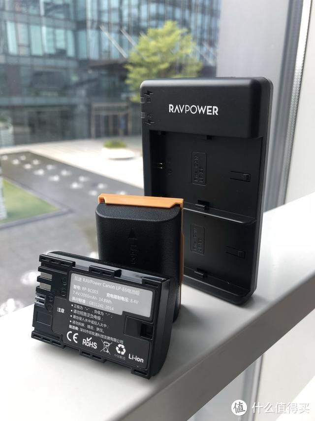 电量十足拍摄更方便，RAVPower佳能LP-E6充电套装体验