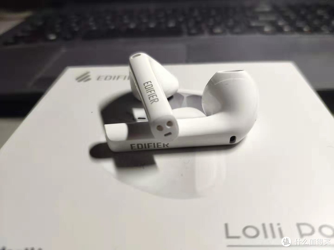 EDIFIER 漫步者 Lolli Pods 半入耳式 真无线蓝牙耳机 开箱评测