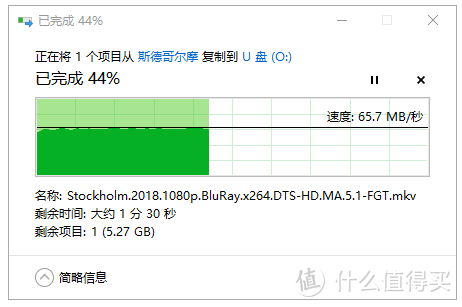 9G电影复制到64G闪迪