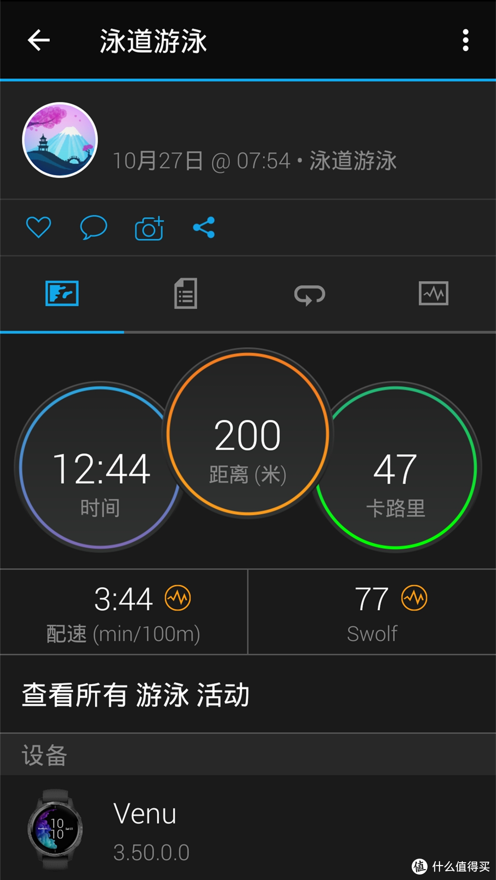 Garmin Venu 多功能运动手表：不仅是漂亮的实力派，还是你的全天候生活运动管家