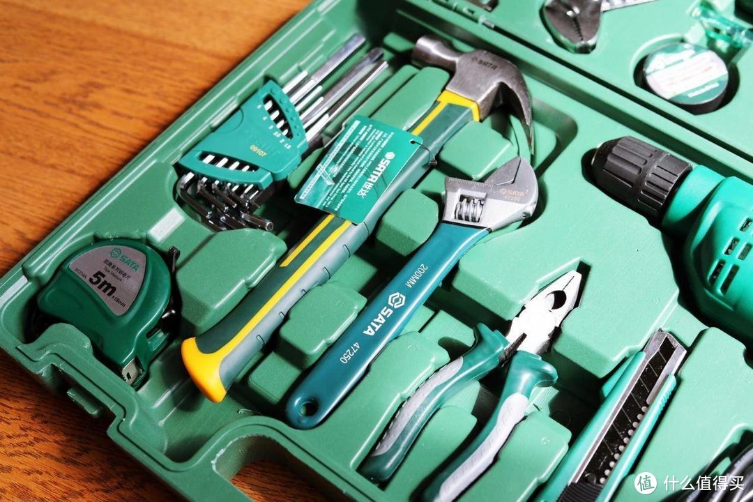 男人的居家必备工具 世达58件装修工具箱开箱