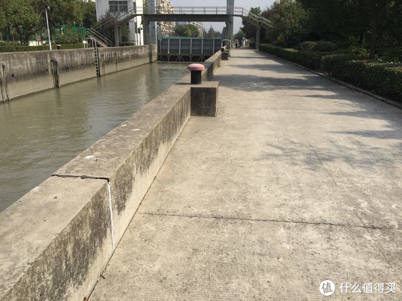 在黄浦江水中钓鱼（海中垂钓江里捞鱼）海水退潮河道捞鱼来看大叔捞鱼快乐！