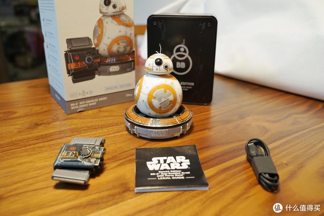 原力技术剖析 Sphero 星球大战BB-8战损版机器人+原力手环测评体验