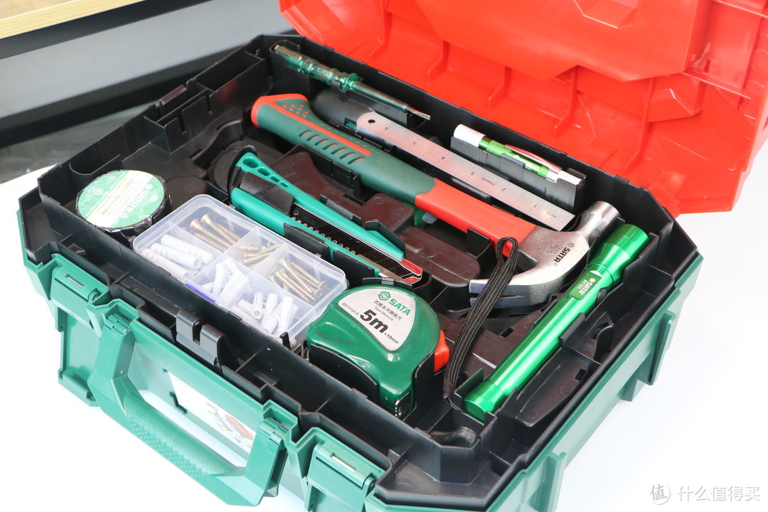 世达88件实用工具箱体验：居家维修百宝箱，轻松搞定各种安装任务