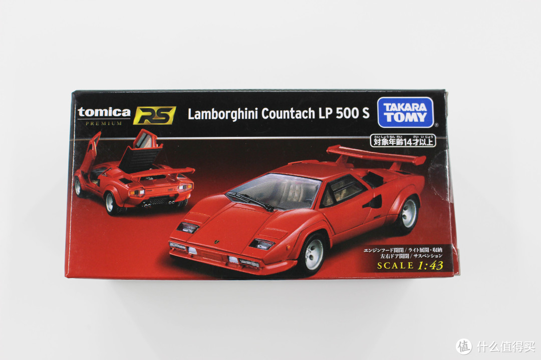 TAKARA TOMY多美卡 1:43兰博基尼康塔什Lambroghini Countach LP500S 开箱