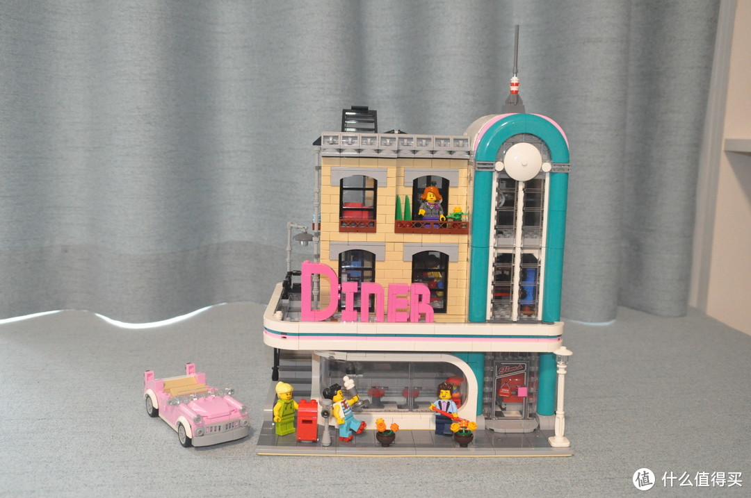 LEGO 乐高 街景 10260 Downtown Diner 美式怀旧餐厅