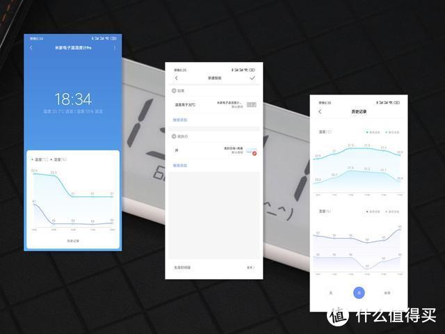 米家温湿度监测电子表：集温度，湿度，时间于一体，还很智能哦