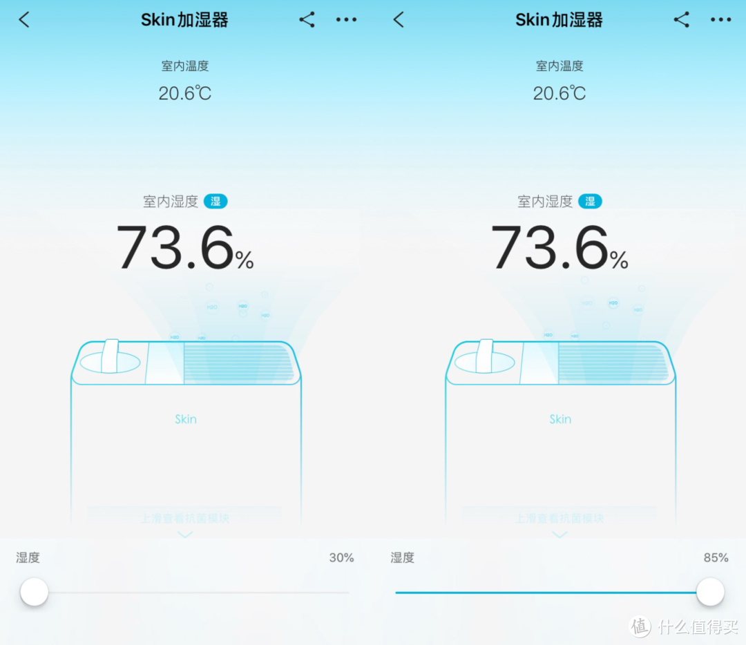 650ml/h无雾+智能加湿：352 Skin加湿器就是这么出类拔萃