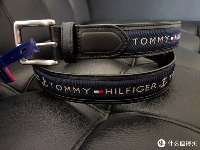 Tommy Hilfiger男士休闲皮带开箱