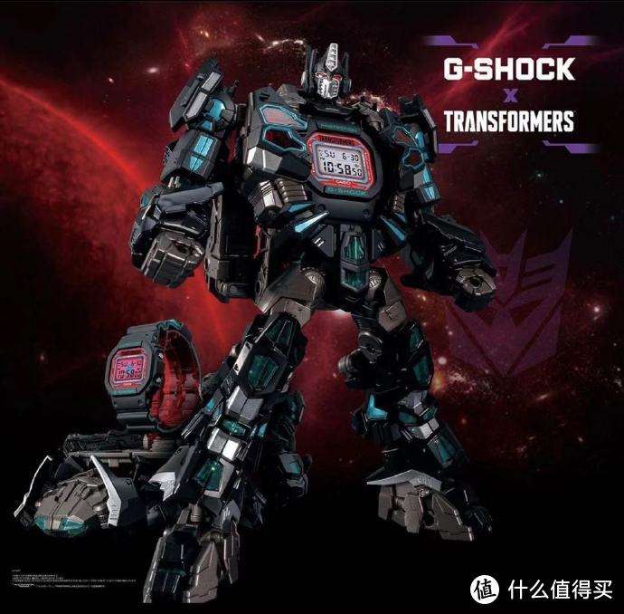 塞伯坦之家：G-Shock推出暗黑擎天柱配色