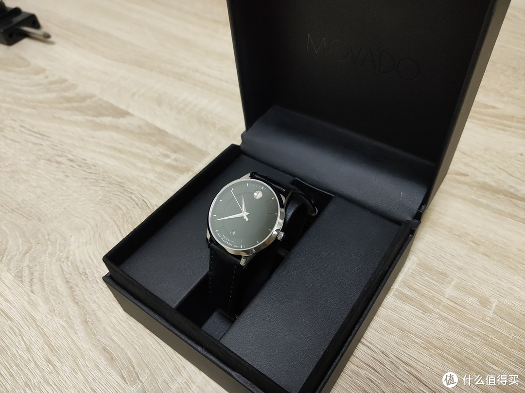 看时间不用猜！MOVADO 瑞动 1881 机械男表 开箱体验