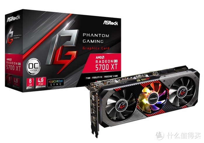 霸气三风扇、出厂即超频：ASRock 华擎 发布 RX 5700/RX 5700 XT Phantom Gaming“幻影”系列显卡