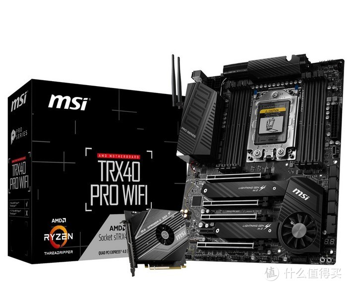 第三代“撕裂者”新座驾：msi 微星 发布 三款 TRX40 旗舰主板