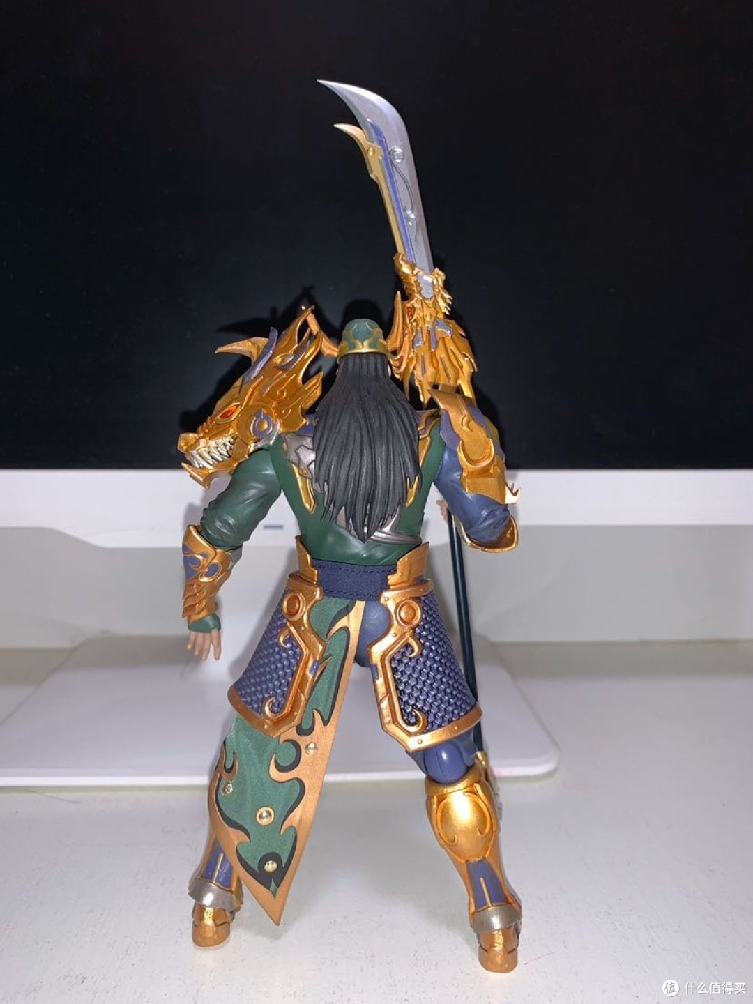 背影13与游戏中关二爷的ar合影总结一下,官方说明是关羽1:12比例,约