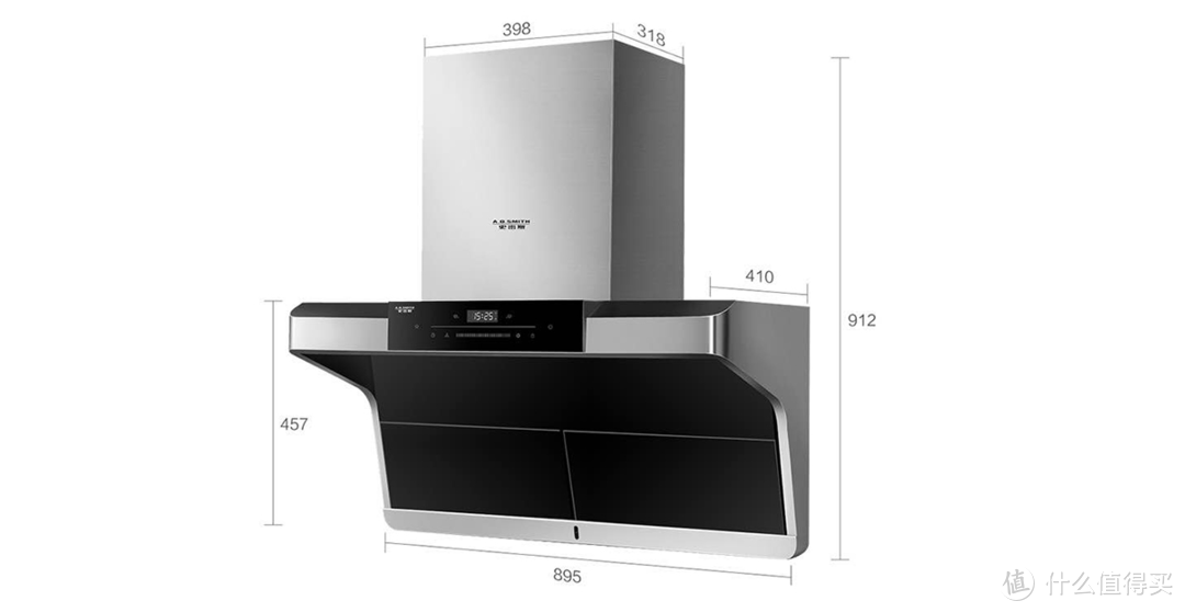 还在纠结顶吸or侧吸？A.O.史密斯顶侧双吸油烟机Q5+了解一下！