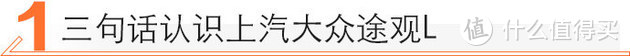 空间大/德系品质 上汽大众 途观L值不值