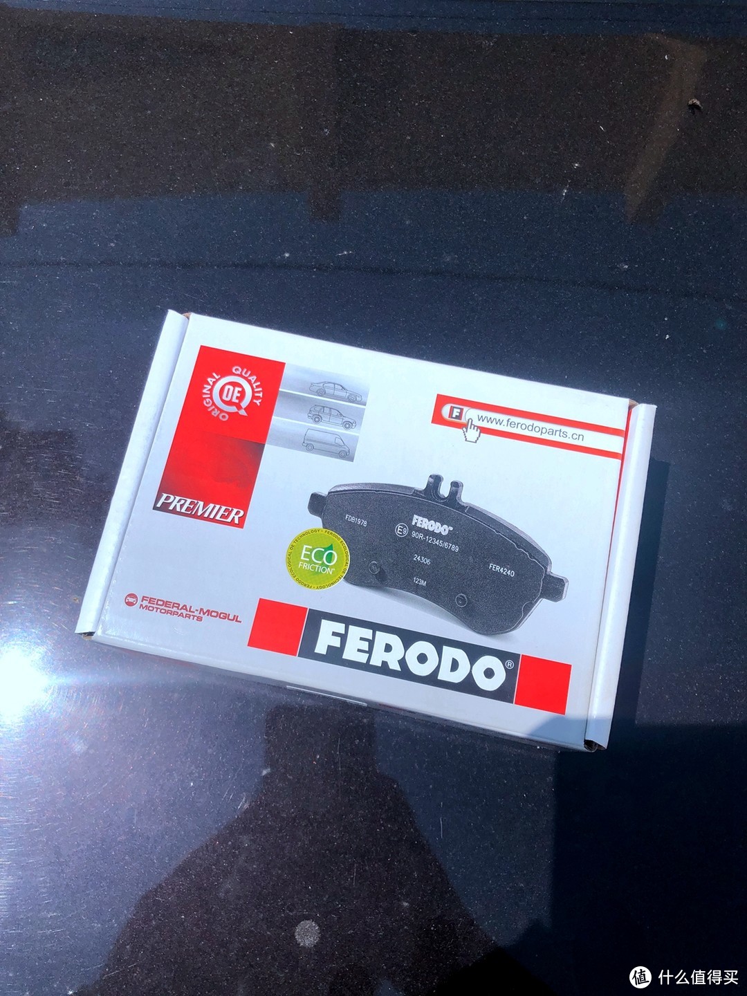 好价又好用-菲罗多（Ferodo）FDB4204-D 刹车片后片 更换作业