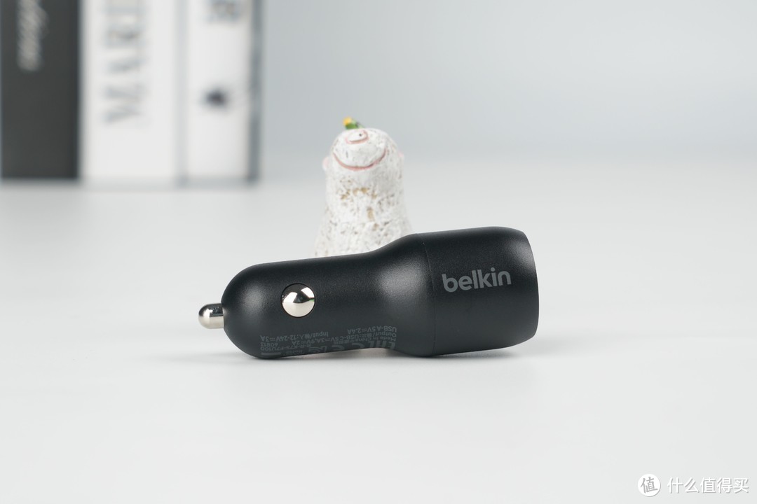 汽车小帮手，贝尔金(Belkin) USB-C+USB-A 双接口车载充电器开箱