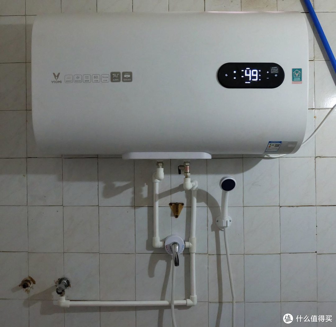 家庭智能热水器新标杆 分享体验云米互联网电热水器Air 60L（双胆优享版）云米互联网电热水器双胆优享版