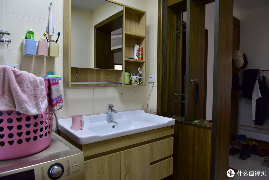 卫生间改造记 三 洗脸台 实木还是金属 浴室柜 什么值得买
