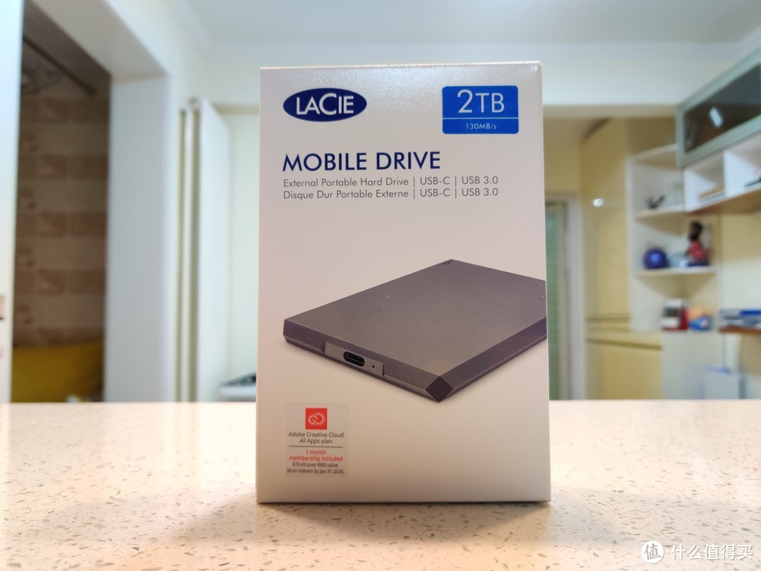 只在Apple商店有售的LaCie Mobile Drive太空灰限定款移动硬盘 开箱评测