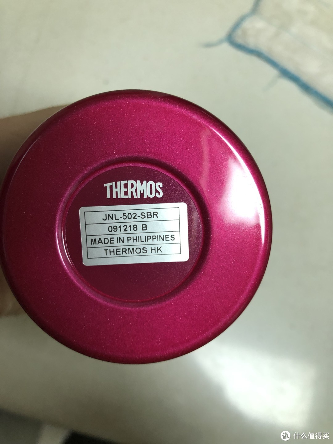 C位出道—THERMOS JNL-502樱桃红色保温杯（500毫升）