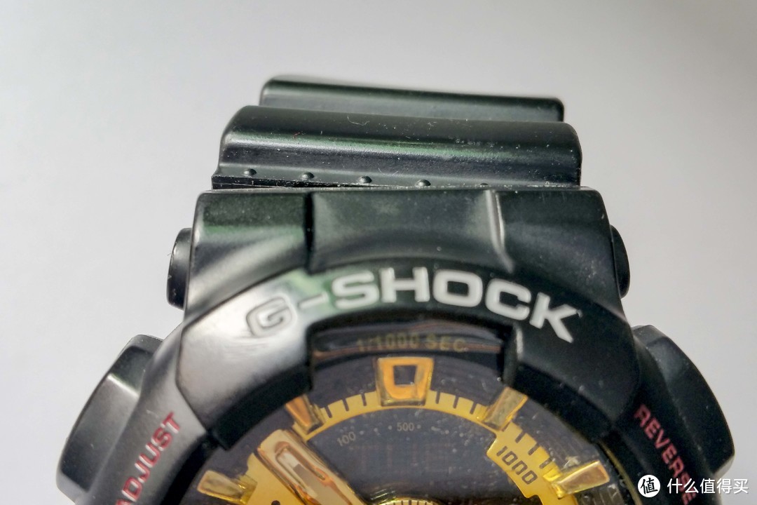 翻车记录——Fake G-Shock GA-110 黑金手表 晒物