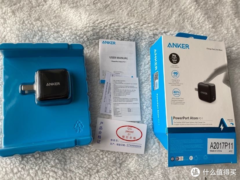 实在控寄不住我寄几-再入手anker30W氮化镓黑色款