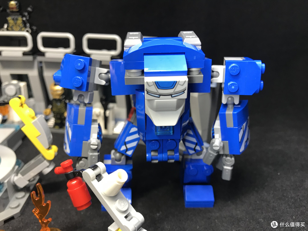 lego拼拼乐 篇八十四:乐高超级英雄之 76125 钢铁侠机甲陈列室_拼插积