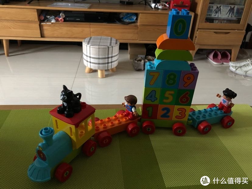 终于可以以宝宝的名义买玩具了（二），乐高得宝系列，小火车10847