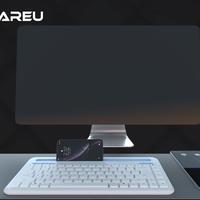 达尔优LK200新型无线键盘怎么使用使用体验(蓝牙连接|支架)